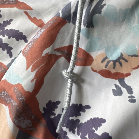 Columbia Womens Size Medium Side Hill Magnolia Floral Printed Windbreaker Jacket - Picture 7 of 13